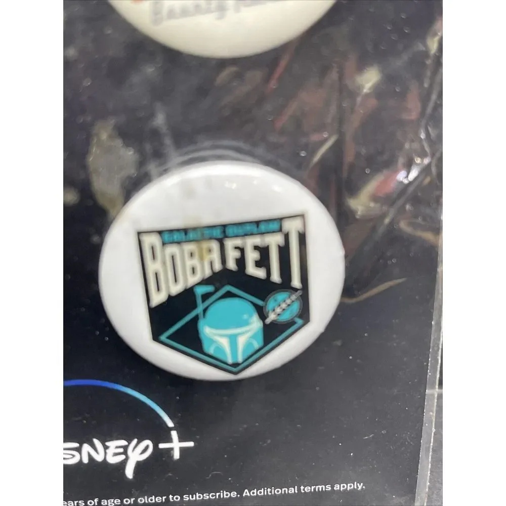 Set of 4 Star Wars Pins The‎ Book of Boba Fett Disney+ Brand New FREE SHIPPING